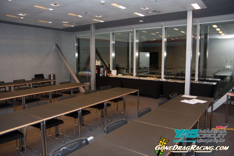 Training area inside the tower.
