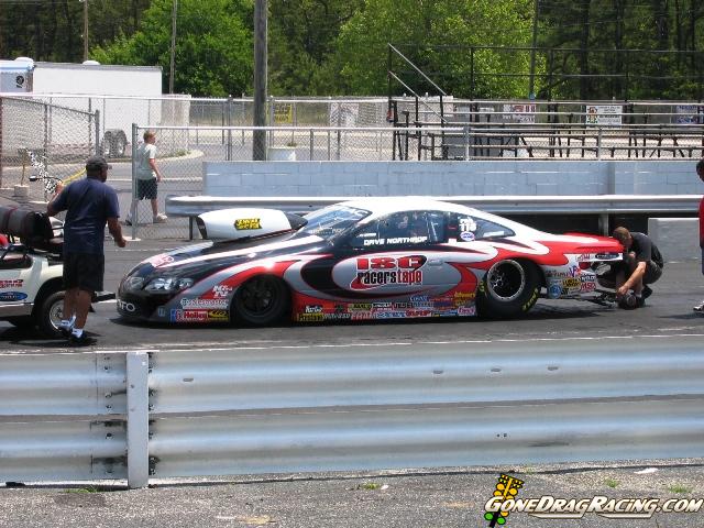 Dave Northrop at Atco Raceway. 
